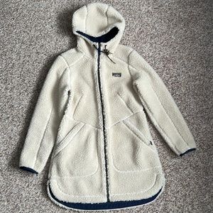 LL Bean Mountain Pile Fleece - Natural S Reg